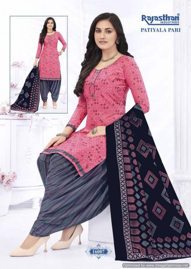 Patiyala Pari Vol 16 By Rajasthan Pure Cotton Printed Readymade Dress Wholesale Shop In Surat